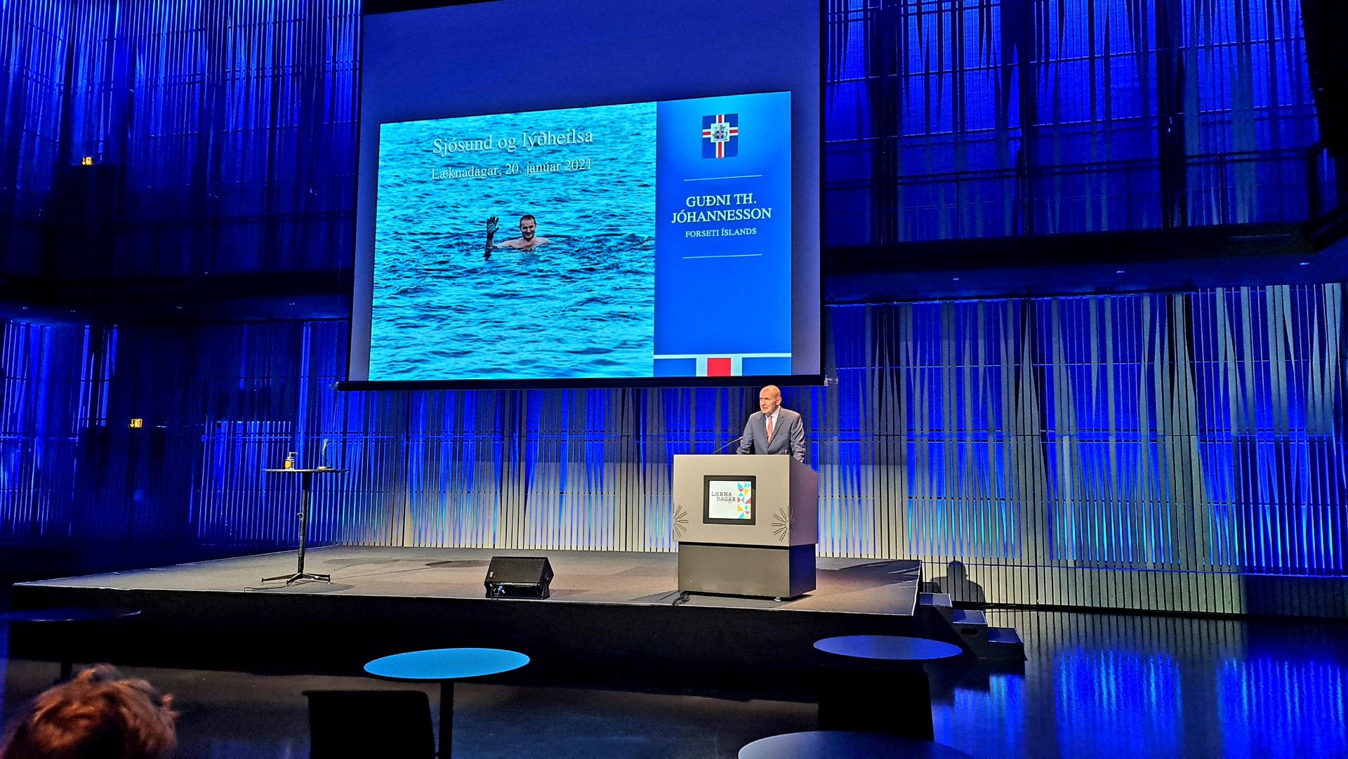 Forsetinn hvatti á Læknadögum til frekari forvarna