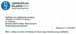 Læknar sem hætta við vetrarfrí vegna COVID-19
