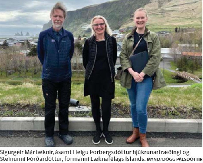 Eini læknirinn í tæpa fjóra áratugi og alltaf á bakvakt