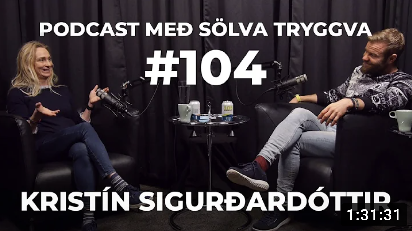 Náttúruleysi vandi rétt eins og hreyfingarleysi - Kristín Sig hjá Sölva Tryggva