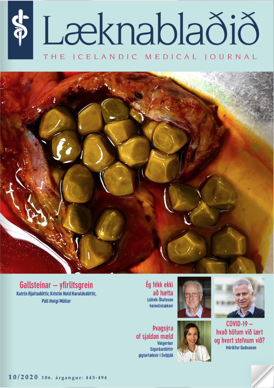 10. tölublað Læknablaðsins er komið út