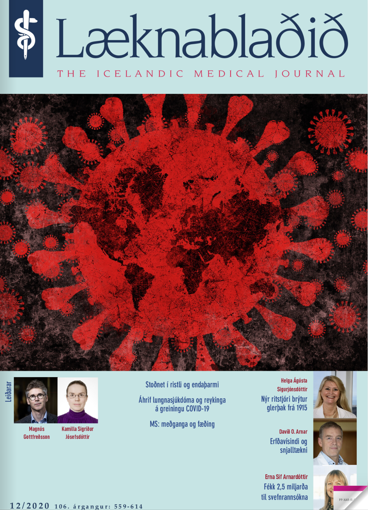 12. tölublað Læknablaðsins komið út