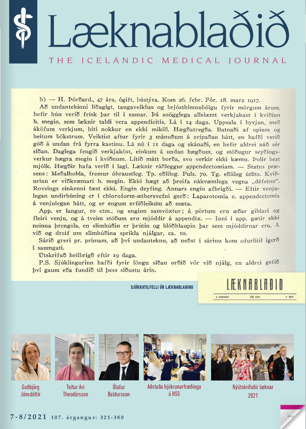 Lestu Læknablaðið í sumarfríinu