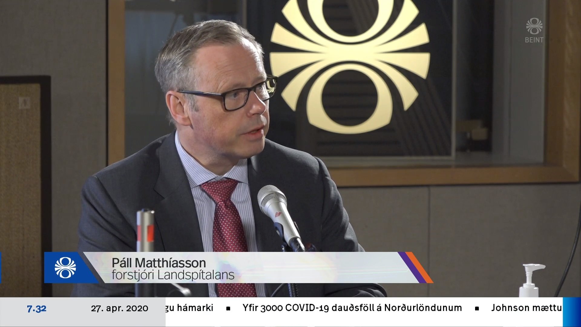 Vonast til að vinnulagið í faraldrinum nýtist - Páll á RÚV