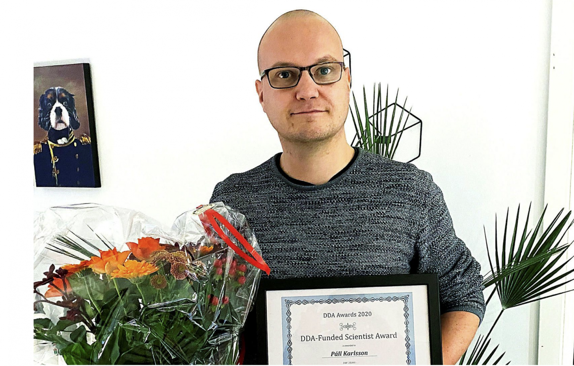 Páll Ragnar rannsóknamaður ársins hjá DDA