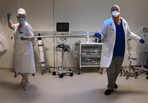 Stíga tveggja metra dans á Siglufirði - Valþór á Vísi