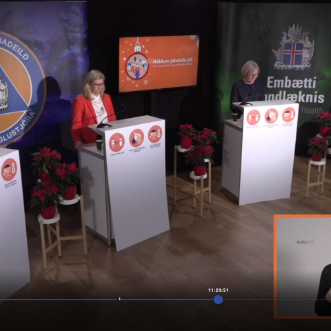 Bóluefni í aðalhlutverki á fundi almannavarna