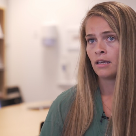 Íslenskur læknir í Svíþjóð sinnir COVID-sjúkum - Edda á Stöð 2