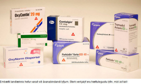 Embætti landlæknis varar við hættum ávanabindandi lyfja