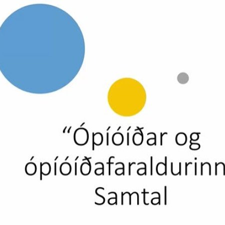 Læknisráð - Ópíóíðar og ópíóíðafaraldur, upptaka frá fundi