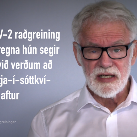 Kári beitir sér fyrir því að skimað sé tvisvar - Kári á Vísi
