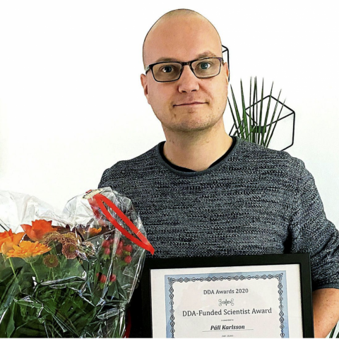 Páll Ragnar rannsóknamaður ársins hjá DDA