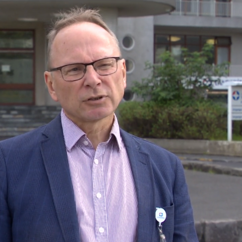 Mjög fáar innlagnir vegna COVID-19 - Runólfur á RÚV