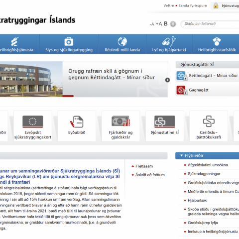 Sjúkratryggingar með yfirlýsingu vegna stofulækna - mbl.is