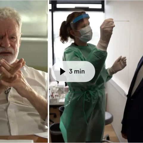 Svíar fjalla um COVID-19 árangur Íslands - Kári og Ragnar á SVT