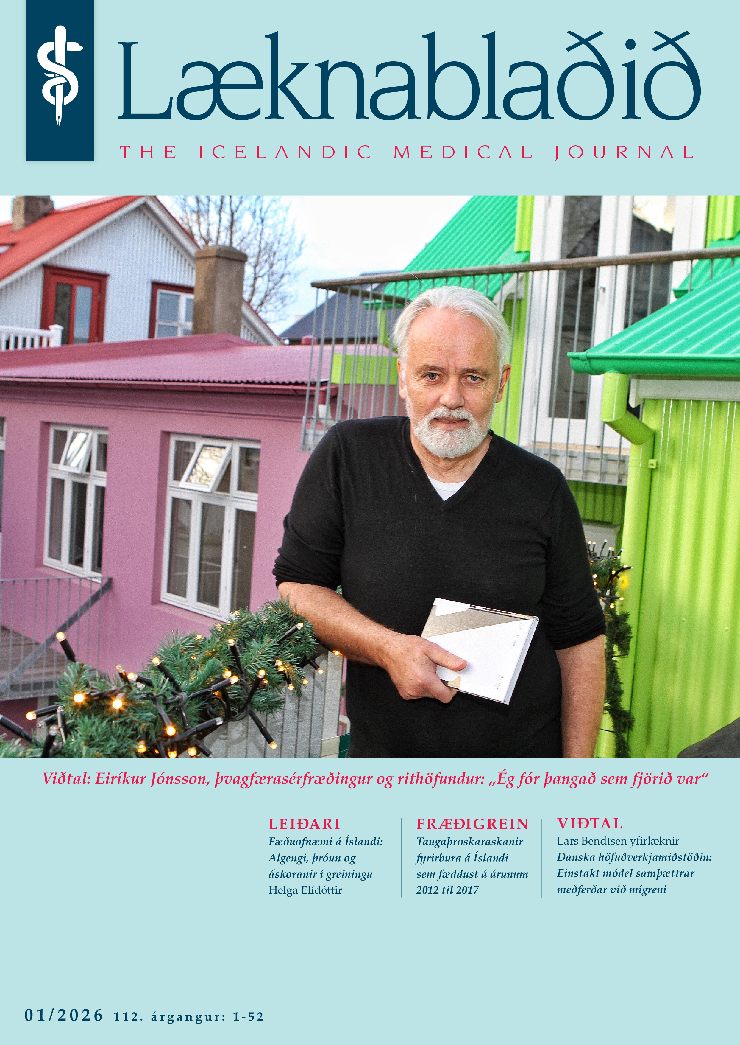 Mynd af læknablaði LIS